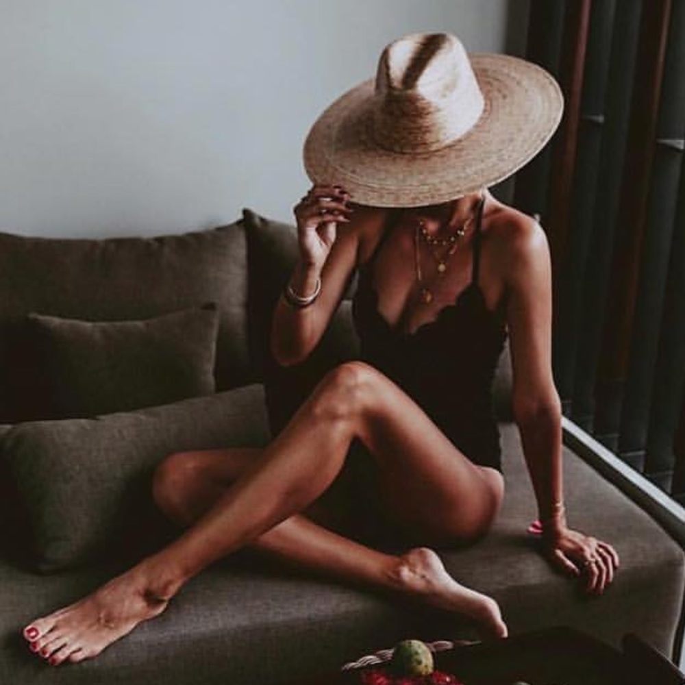 NWT Lack of Color Palma Wide Fedora Hat - Picture 15 of 16